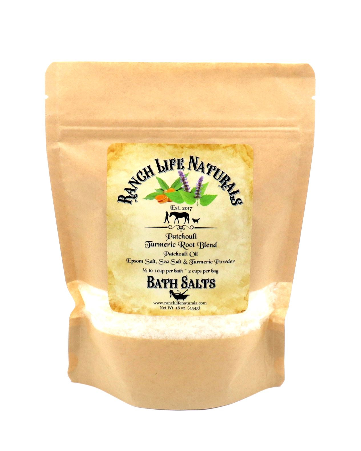 Bath Salts/ 12 Blends - Ranch Life Naturals