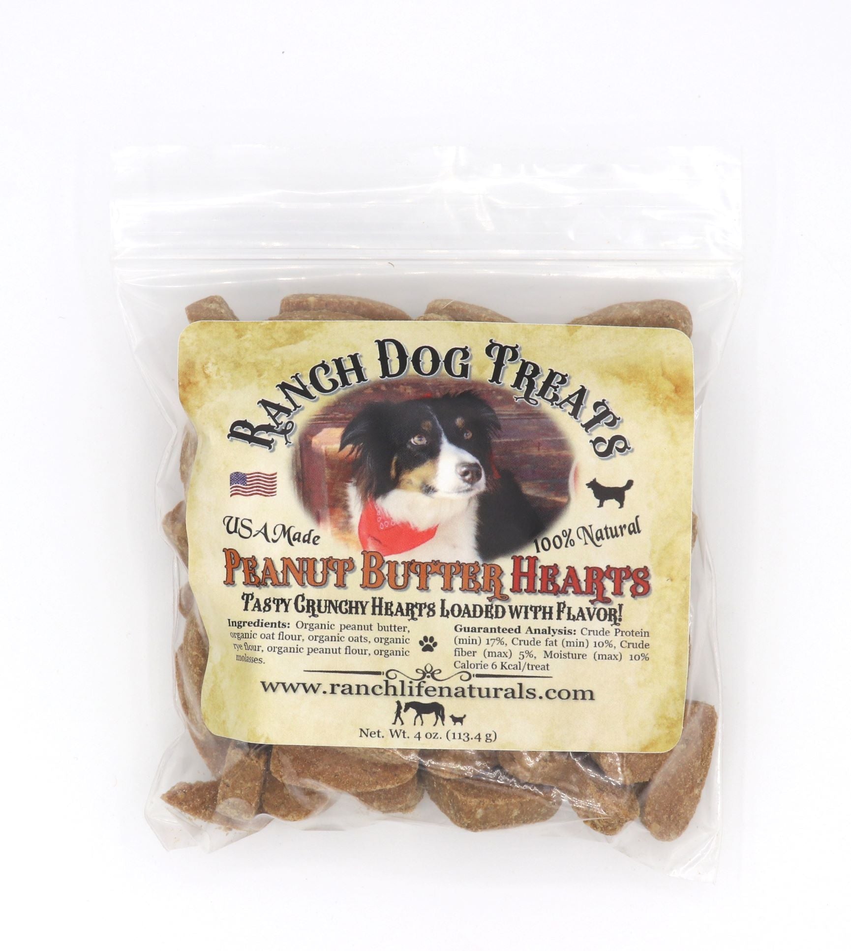 Ranch Dog Treats 4 oz. Sample Bags - Ranch Life Naturals