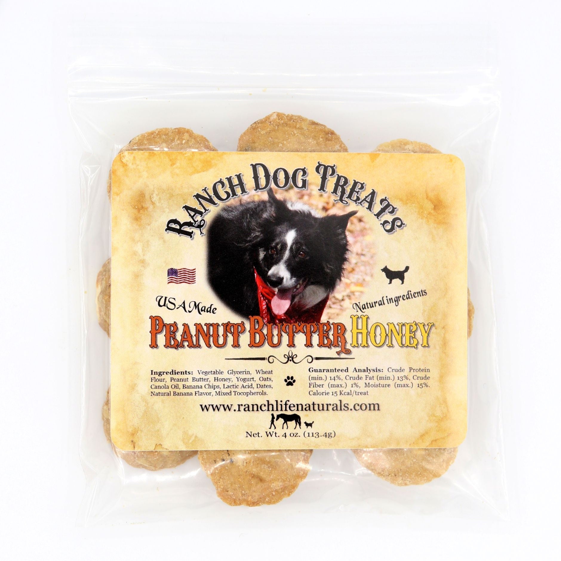Ranch Dog Treats 4 oz. Sample Bags