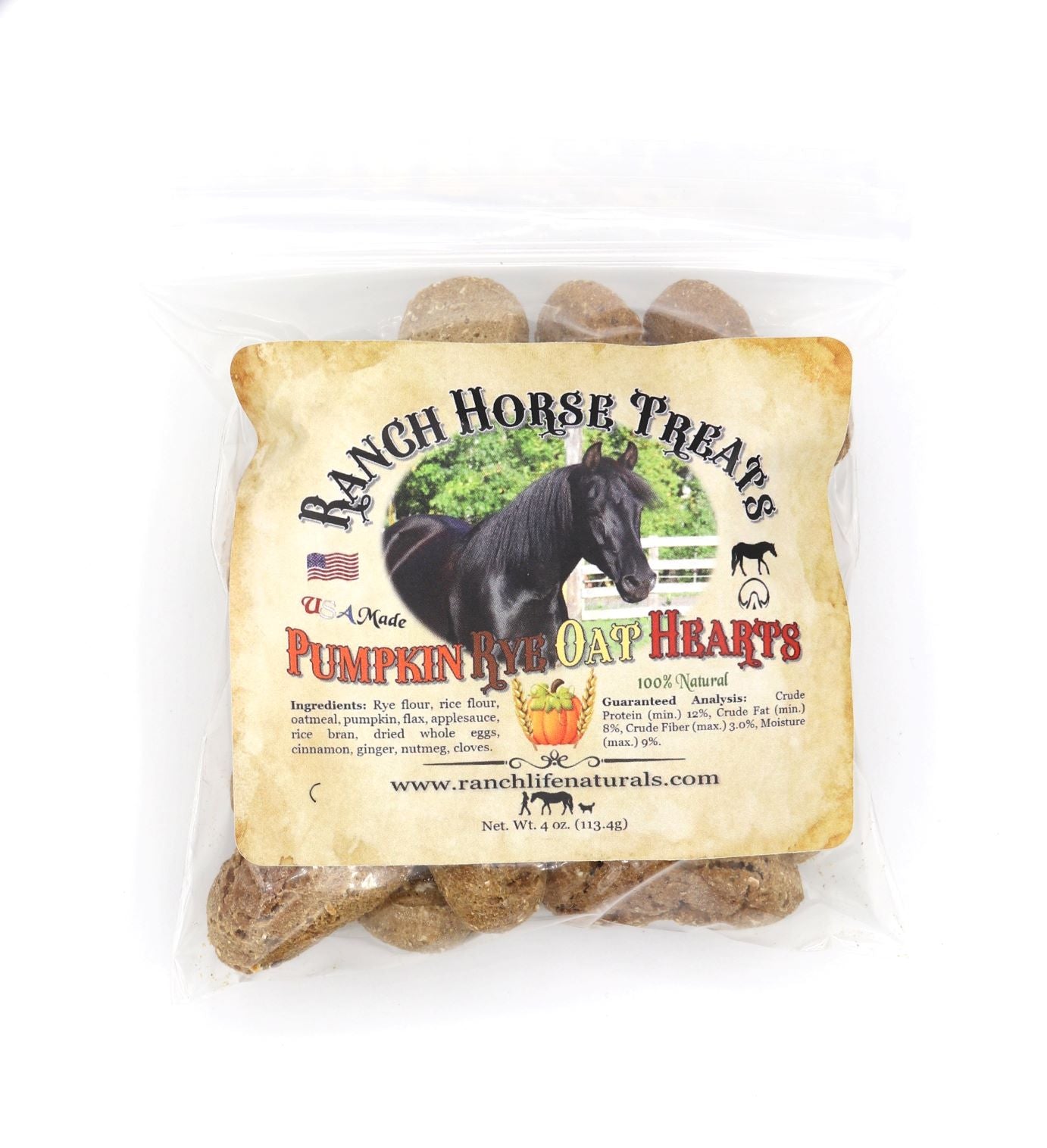 Ranch Horse Treats/ 4 Different Treats - Ranch Life Naturals