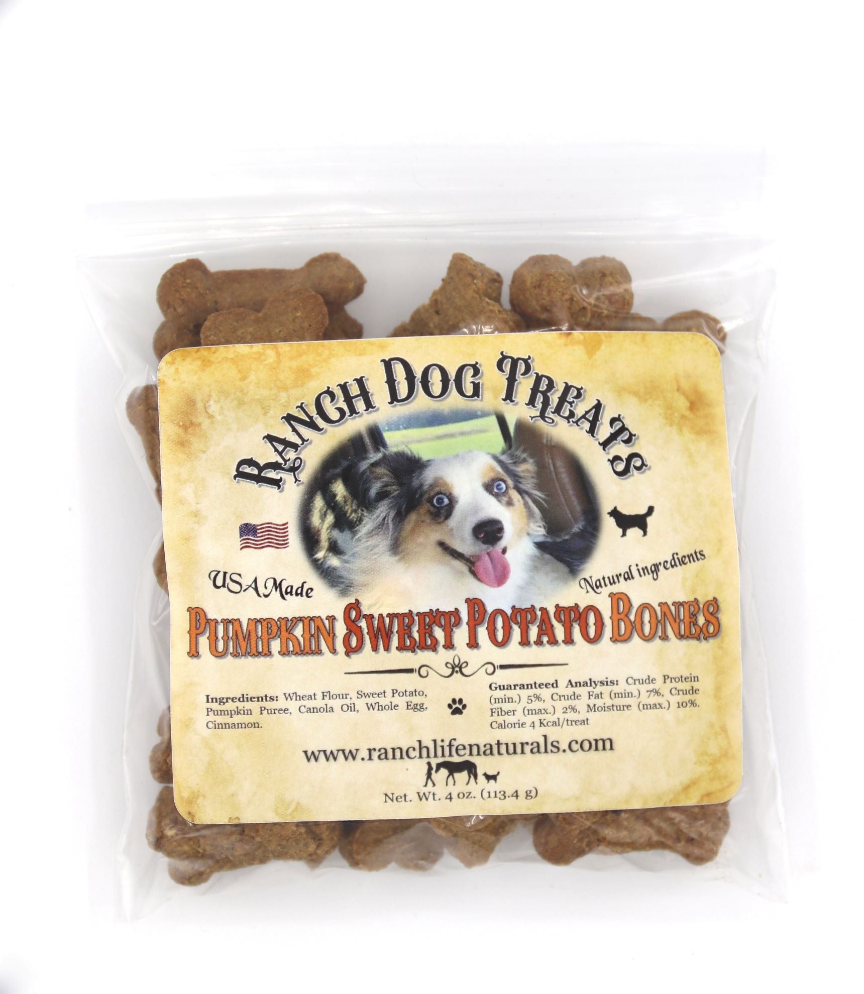 Ranch Dog Treats 4 oz. Sample Bags - Ranch Life Naturals