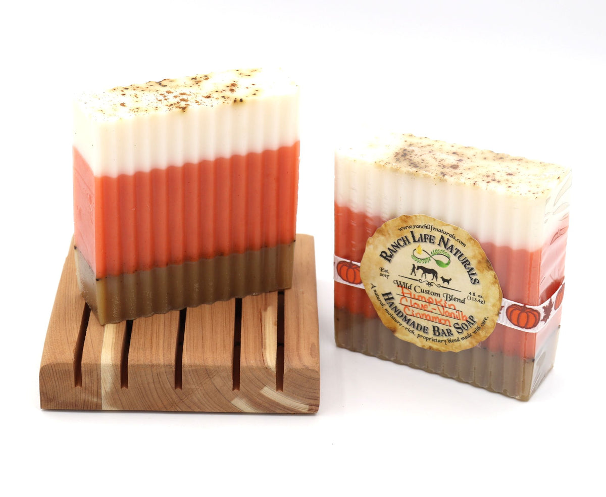 Pumpkin Clove Vanilla Cinnamon Bar Soap