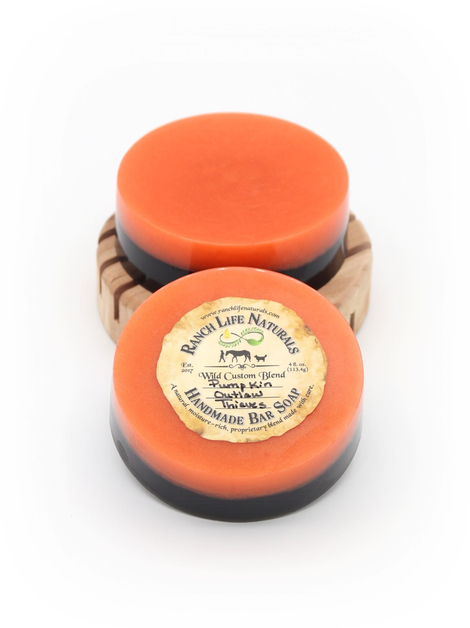 Pumpkin Outlaw Thieves Bar Soaps