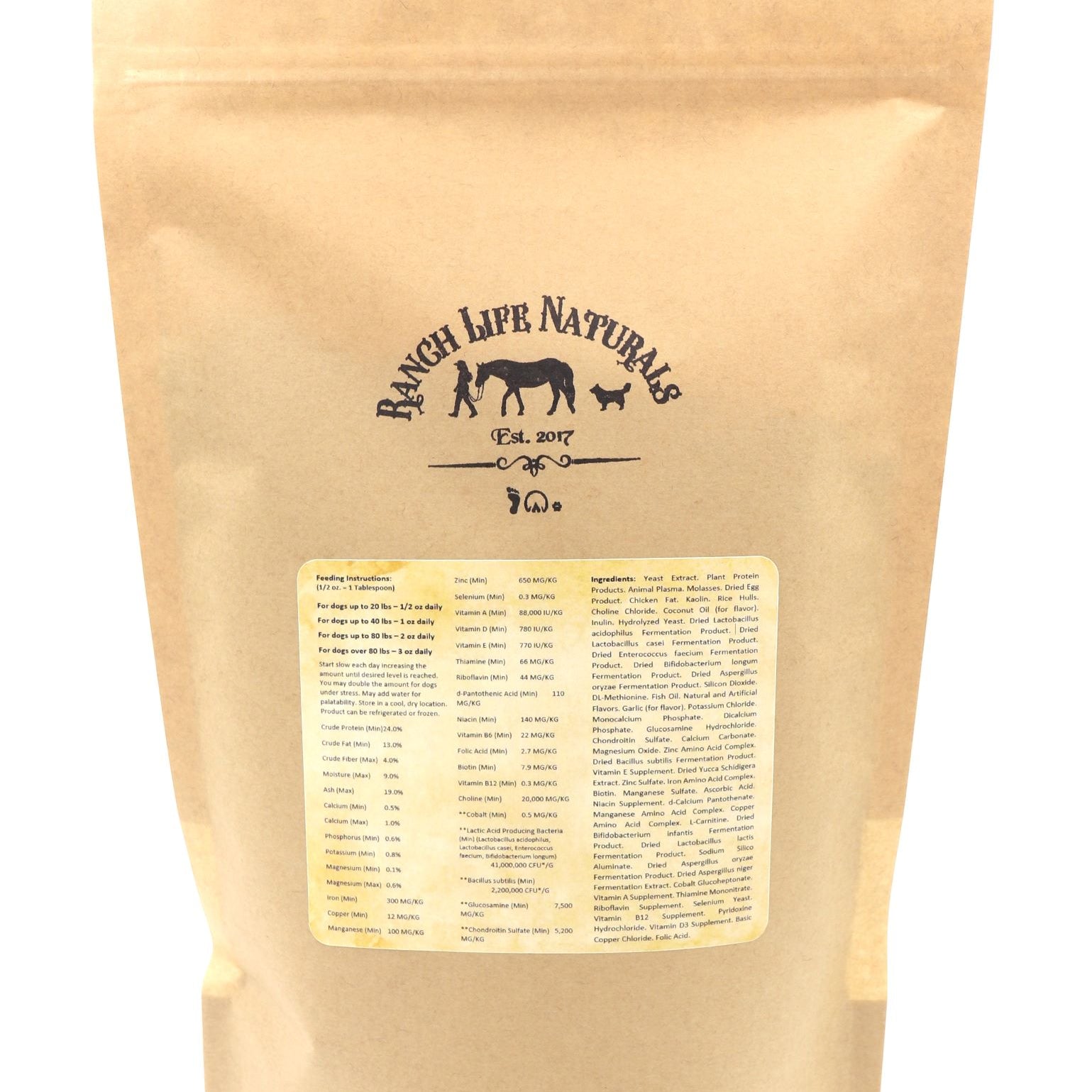 Ranch Dog Complete/Joint/Gut/Skin/Coat - Ranch Life Naturals