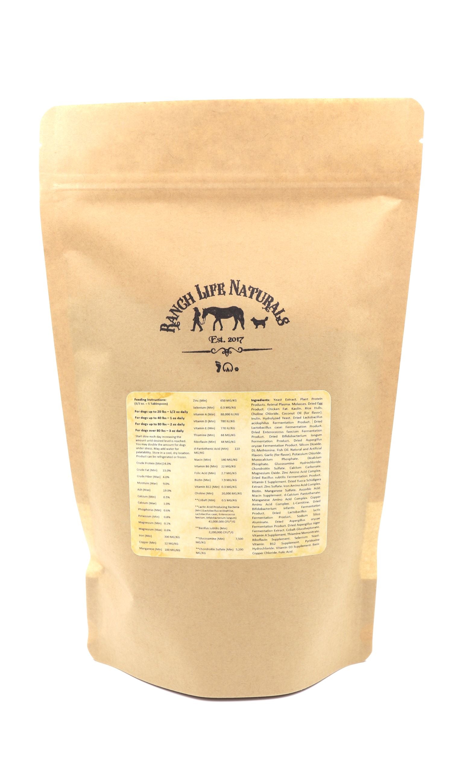 Ranch Dog Complete/Joint/Gut/Skin/Coat - Ranch Life Naturals