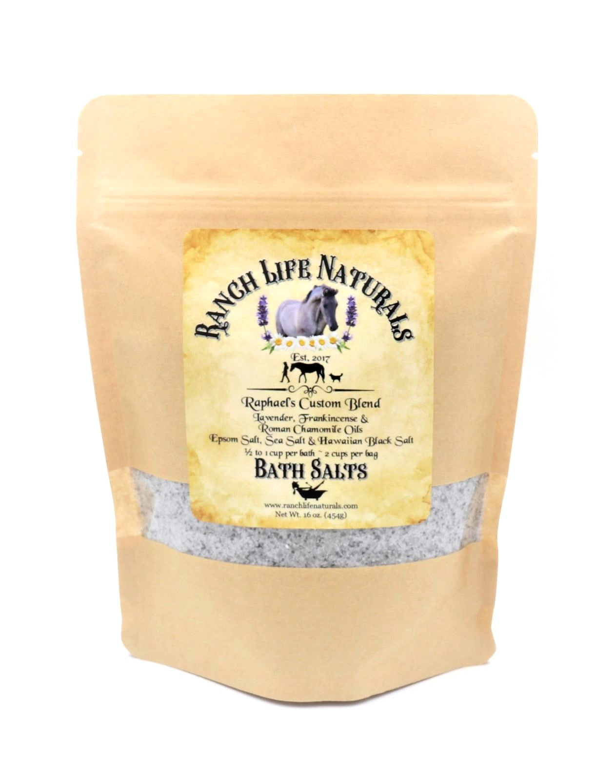 Bath Salts/ 12 Blends - Ranch Life Naturals