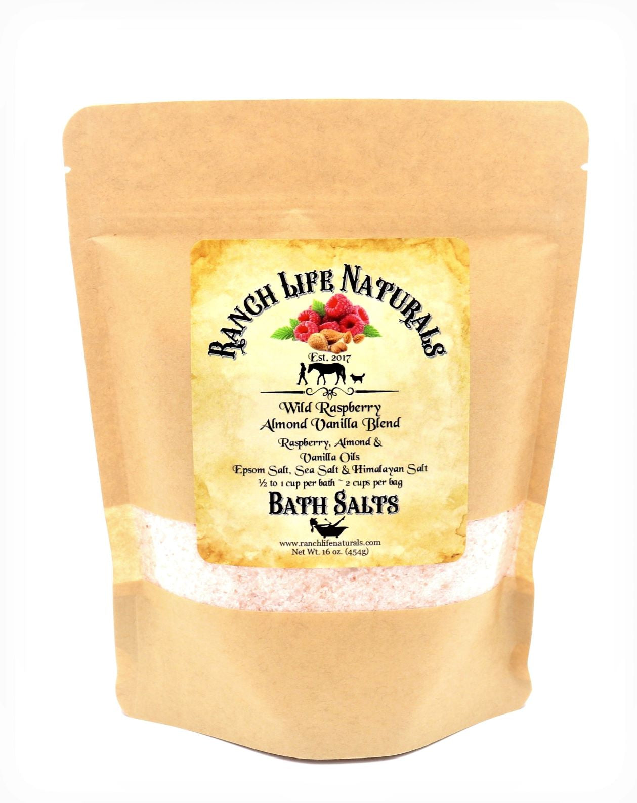 Bath Salts/ 12 Blends - Ranch Life Naturals