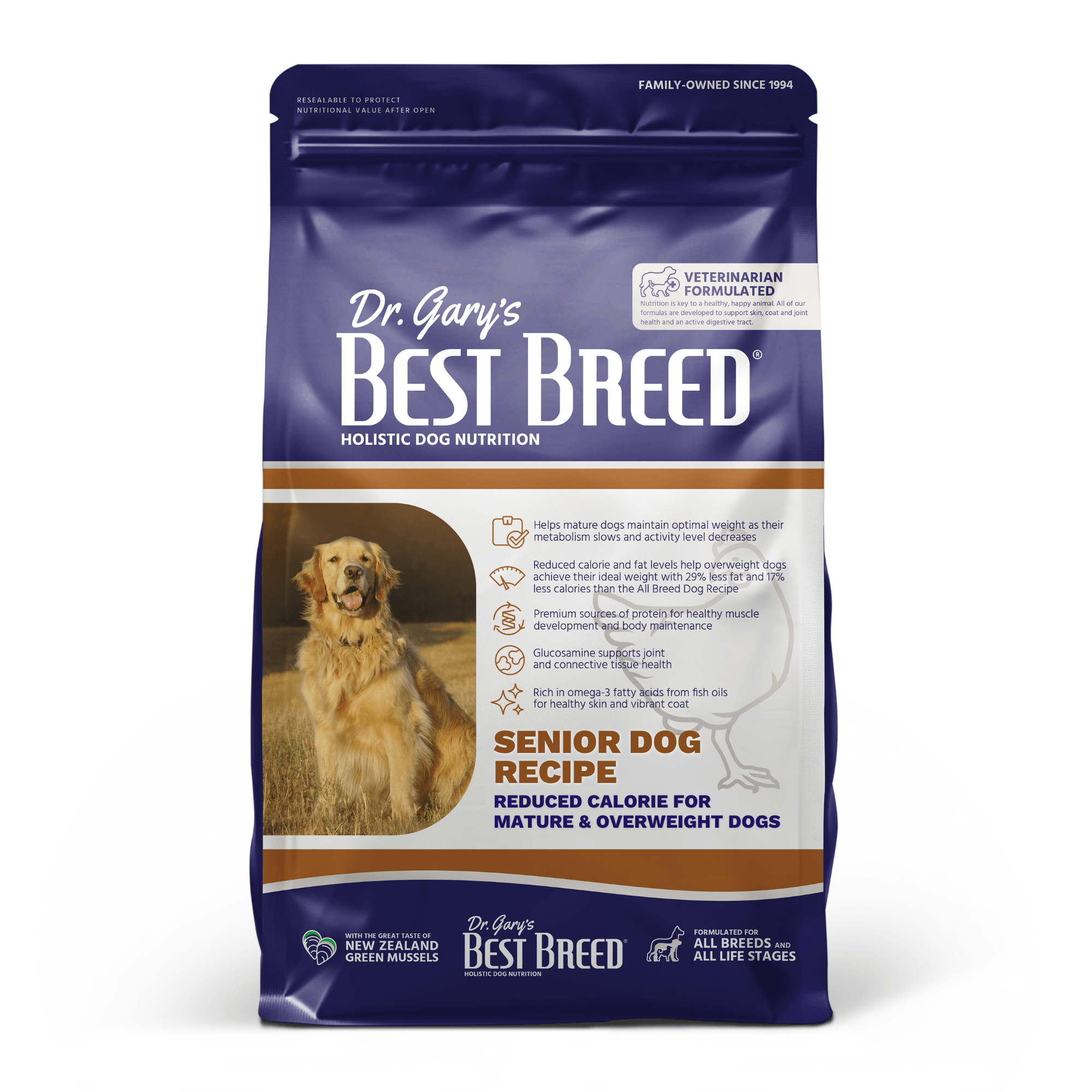 Dr. Gary’s Best Senior Dog Recipe (Reduced Calorie)