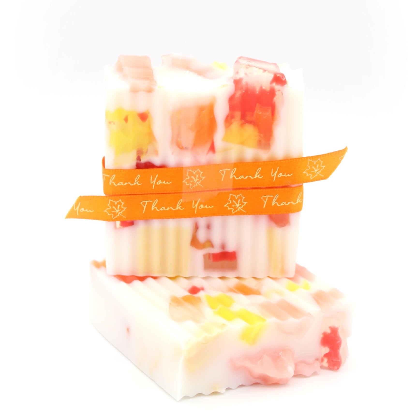 Vanilla Pumpkin Spice Confetti Bar Soaps
