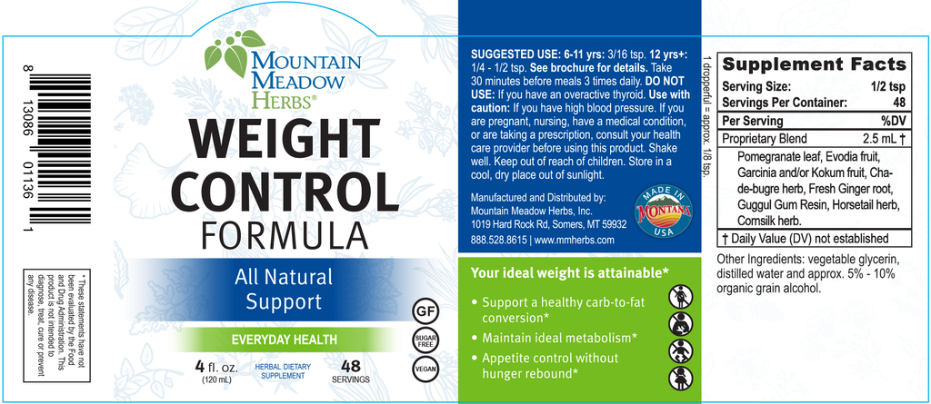 Weight Control Formula - Ranch Life Naturals