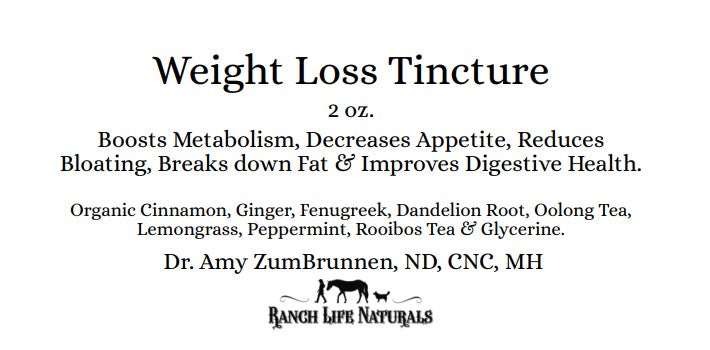 Weight Loss Tincture & Tea