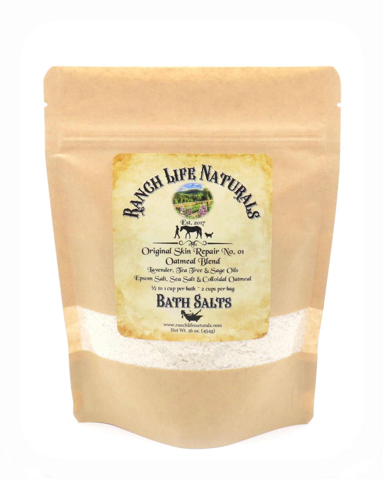 Bath Salts/ 12 Blends - Ranch Life Naturals