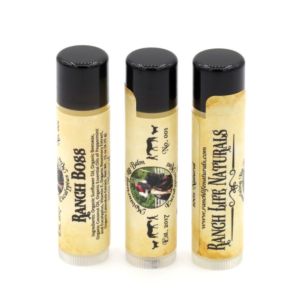 Natural Lip Balm Set of 6