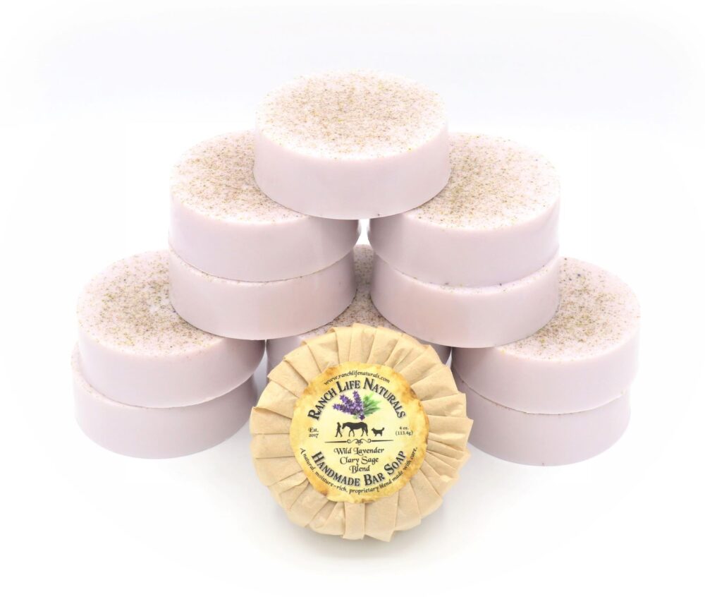 Wild Lavender Clary Sage Bar Soap - Image 4