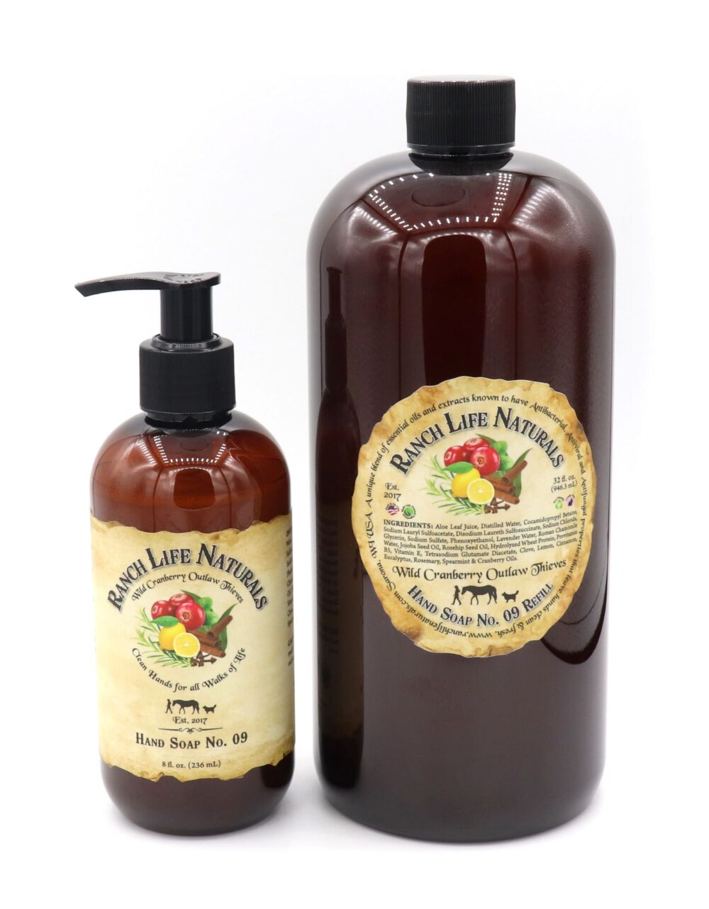 Hand Soap ~ Cranberry Outlaw Thieves