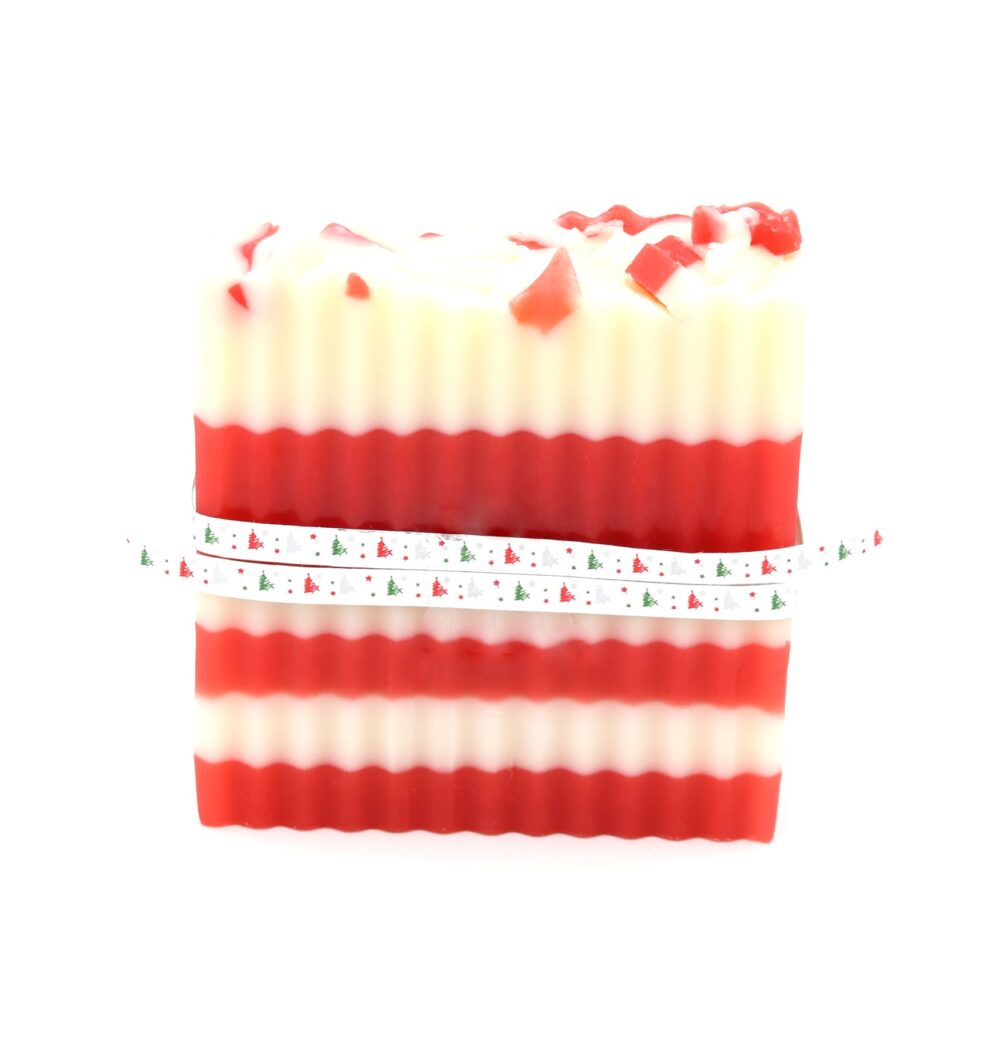 Candy Cane Christmas Bar Soap