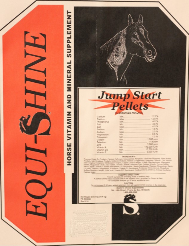 Jump Start Equi-Shine Vitamin/Mineral Supplement Pellet