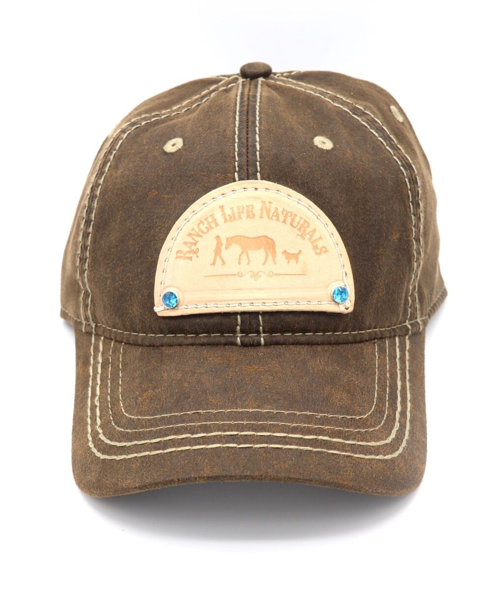 Leather Logo Patch Hats - Image 8