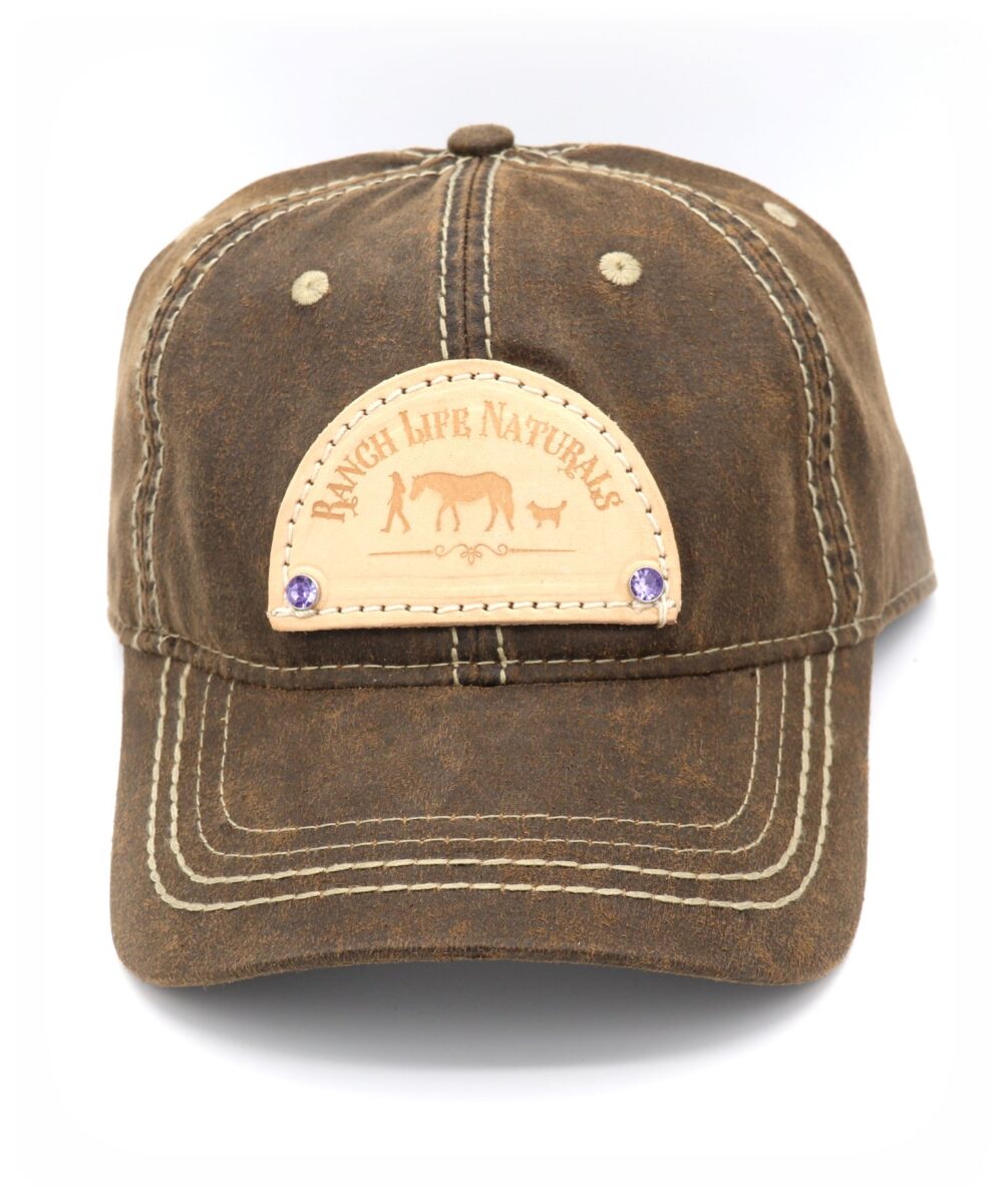 Leather Logo Patch Hats - Image 5