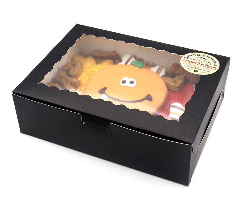 Fall Pumpkin Ranch Dog Cookie Box