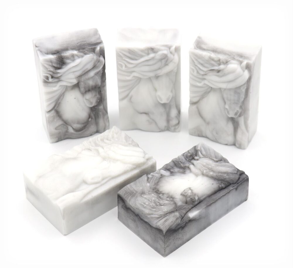 Marbled Horse Soap~Peppermint,Tea Tree,Ylang Ylang