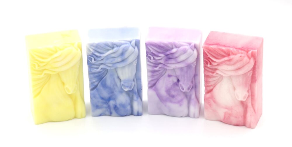 Marbled Horse Soap Gift Set