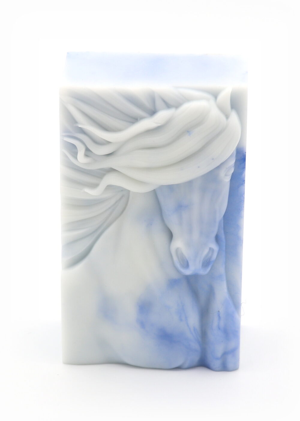 Marbled Horse Soap~Coconut Blueberry